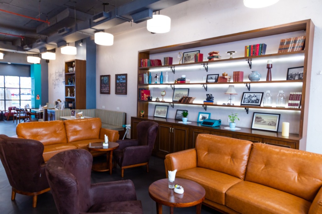 Bombay Coffee House Interior Detail